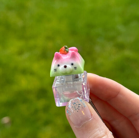 Strawberry Matcha Cat