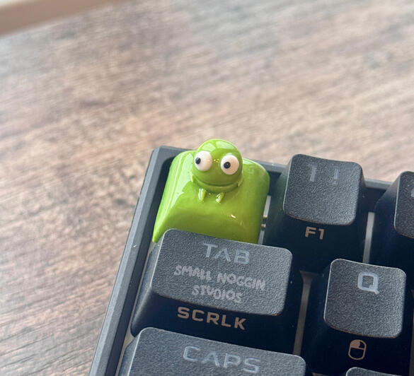 REPO Green Robot Keycap